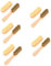 VICASKY 10 Pièces Brosse D'Élimination du Sable Nettoyage Petite Brosse À Récurer Brosse À Récurer Plage Épurateur Nettoyant Brosse Brosse À Sable Brosse De Cuisine Surf Sable Hors Brosse