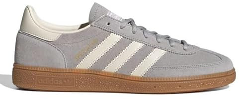 adidas Originals Handball Spezial IF7086 - Scarpe con suola in gomma, da uomo e da donna, Grigio Due/Bianco Crema/Bianco Nuvola, 9 Women/8 Men