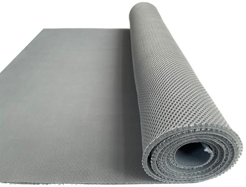 Speaker Grill Cloth Stereo Mesh Fabric for Speaker Box Repair,Guitar AMP Grill Cloth Acoustically Transparent Cover,Speaker Cabinet Acoustic Mesh Fabric Replacement Speaker Covers (Grey, 55 x 40)