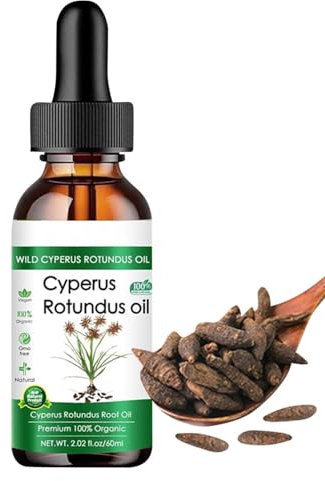 Cyperus Rotundus Oil 60 Ml - Bio-Cyperus Rotundus Öl Für Haarentfernung, Natürliche Cyperus Rotundus Öl Für Haarentfernung, Reduziert Des Körperhaarwuchs Für Glatte Haut