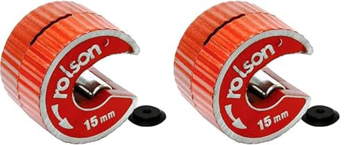 Rolson 22406 Coupe-tube cuivre 15 mm (Lot de 2)