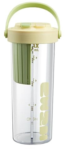 Water Bottle with 2 Compartments - Double Chamber Insulated Bottle with Snack Storage | 20 oz Drink Capacity and 7 oz Food Container, Perfect for Outdoor Activities, , Easy to Use