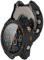 AWADUO Compatible avec Garmin Tactix 8 AMOLED 51 mm Watch Full Coverage PC Coque de protection avec verre trempé Protection d'écran tactile Accessoire de montre intelligente (noir + orange)