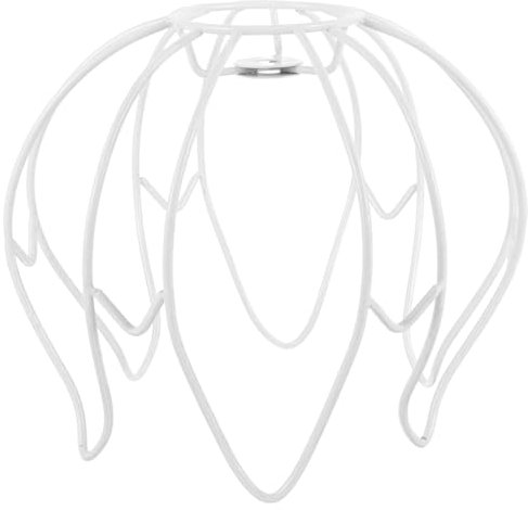 Tofficu Vintage Lampenschirm Gestell aus Eisen DIY Lampenschirm für Tischlampen Stabil und Modern Geeignet für Verschiedene Lampenarten Dekorativ für Zuhause und Büro