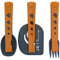 Jetboil Utensil Set, Orange, One Size