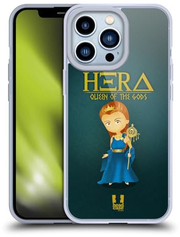Head Case Designs Hera Mini Greek Goddesses Soft Gel Case Compatible With Apple iPhone 13 Pro