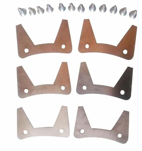 Ramponi Universali Ama per Robot Rasaerba Inox Kit 6 Pezzi