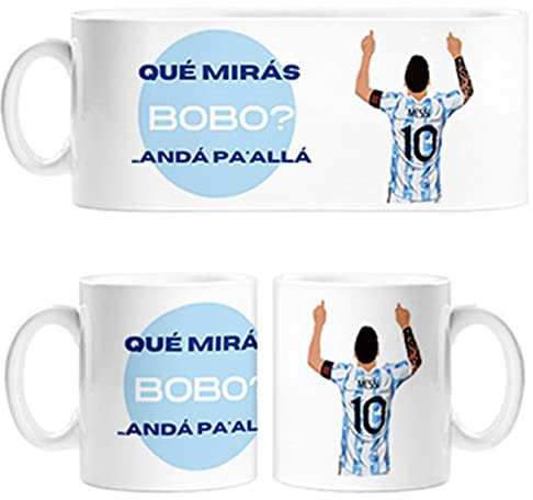 stampats Taza Que mira Bobo anda pa ya - Cerámica