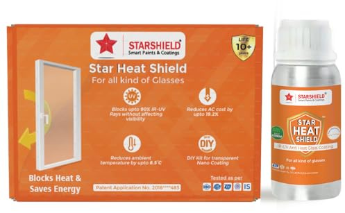 STARSHIELD Smart Paints & Coatings - Stella Scudo Termico (930, Trasparente (Leggermente colorato))