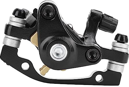 POENVFPO Fahrrad-Scheibenbremse, Mechanische Scheibenbremse für Fahrräder, Mechanischer Bremssattel Hinten Vorne für Mountainbike, Rennrad (Scheibenbremse vorne (F160 R140))