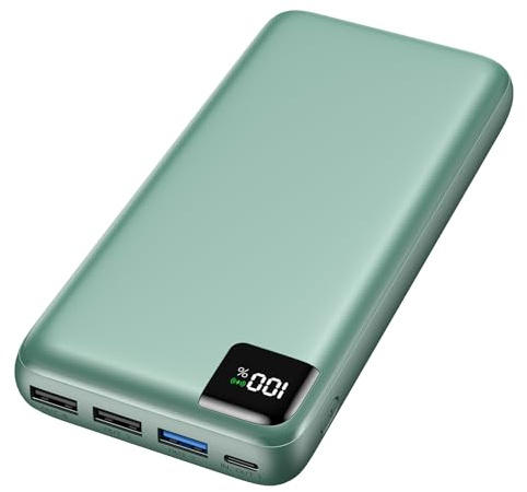 A ADDTOP Power Bank 20000mAh - 22.5W Bateria Externa Carga Rapida con USB C - PD 3.0 QC 4.0 Bateria Portatil con 4 Salidas - Cargador Portátil para Teléfono