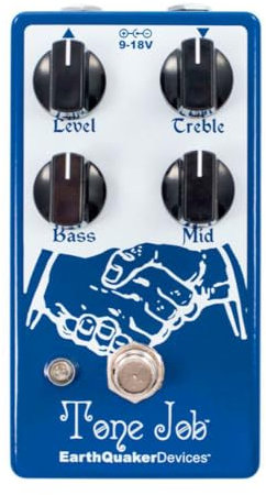 EarthQuaker Devices Tone Job V2 EQ und Boost Gitarren-Effektpedal