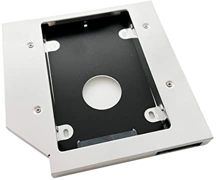 2nd HDD SSD Hard Drive Optical bay Caddy Frame Tray for Toshiba Satellite C655 C655D C660 C660D