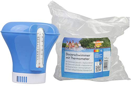 Summer Fun Dosierschwimmer inkl. Thermometer für 200gr Tabletten