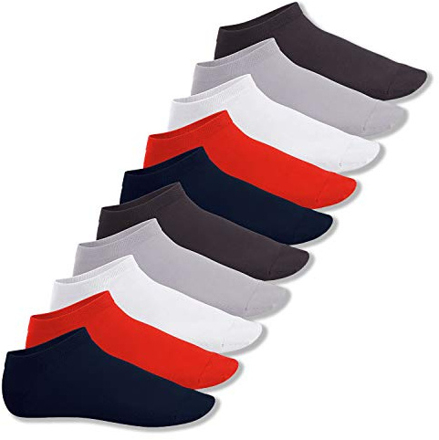 Footstar EVERYDAY! 10 Paar Damen & Herren Sneaker Socken - Metropolis 35-38
