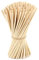 Paquet de 120 batonnet bois tiges de goujon bois de bambou - Tiges longues en bambou, (15cm x 3mm)