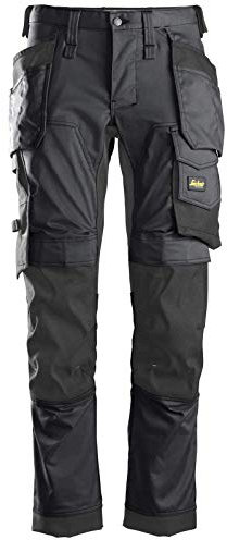 Snickers Workwear Elástico Allroundwork Con Bolsillos Schwimmhose, Acero-Talla 254, Stahlgrau/Schwarz, Einheitsgröße Unisex, Stahlgrau/Schwarz, one Size