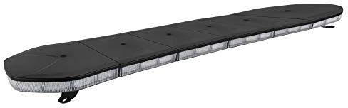 Puente de Iluminación LED HOMOLOGADO R65 Ámbar 1.400 mm. Emergencia Homologado Advertencia 10-30 V - 88W - 8 Funciones Barra Luz Emergencia Techo Vehículo