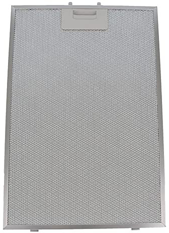 KG-Part 00742967 - Filtro de grasa de metal para campana extractora - 387 x 264 mm para Balay, Bosch, Constructa, Neff, Pitsos, Siemens, Viva