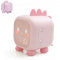 Sveglia da Comodino Bambini, Sveglia Dinosauro con Luce Notturna Timer Snooze Temperatura Allenatore Sonno Bambini, Sveglia per Cameretta Bambini Ragazzi Ragazze (rosa)