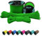 EdcX 2 mm Nylon Paracord 275 (50 y 100 m) - 100% Cuerda de Nailon, Cable de 3 hebras, Cuerda de Nailon de 2 mm en Muchos Colores (Neon Green, 50 m)