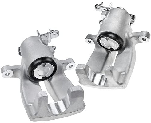 Frankberg 2x Bremssattel Bremszange Hinten Aluminiumguss Kompatibel mit Golf VI 5K1 S.C.I.R.O.C.C.O 137 138 A3 8P1 TT 8J3 Superb II 3T4 E.O.S 1F7 1F8 Replace# 8J0615423E