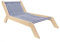 Hamaca para Gatos, Cama para Gatos, Evita Sacudidas, Marco de Madera, Columpio, Cama Elevada para Gatitos con Rascador para Todas Las Estaciones (Sillón de Playa)