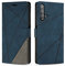 SONWO Coque pour Huawei Nova 5T / Honor 20, Protection Housse Etui en Cuir PU Portefeuille Livre pour Huawei Nova 5T / Honor 20, Emplacements Cartes, Fonction Support, Bleu