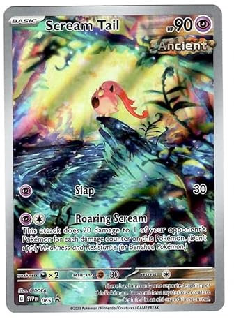 Pokemon - Scream Tail SVP 065 - Paradox Rift - Scarlet Violet Black Star Promo - Single Card