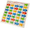 Buchstaben Lernspiel ab 4 5 6 Jahre ABC Montessori Holz Fisch Kinder Schulanfänger Vorschule 1 Klasse Geschenk Einschulung Mädchen und Junge