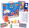Paw Patrol Kunst-Set für Kinder – Bündel mit Paw Patrol Art-Kit mit Malvorlagen, Aufklebern, Stempeln, Tattoos und mehr, Paw Patrol Art-Aktivitätsset für Jungen, Mädchen
