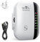 Il più recente WiFi Extender, WiFi Booster, WiFi Repeater - Copertura fino a 5.000 metri quadrati, supporto di 45 dispositivi, porta Ethernet, installazione rapida, amplificatore del segnale wireless