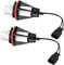 Dixhills LED 2X Angel Eye Markierungsglühbirnen 6000K, Angel Eyes Halo-Glühbirnen Lampen Kompatibel mit E60 E61 E39 E53 Ersatz für 6312694048 63126916097 63126929309