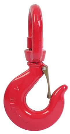 Lasthaken Seilhaken Sicherheitshaken 360° drehbar hohe Tragfähigkeit bis 11T (11T)