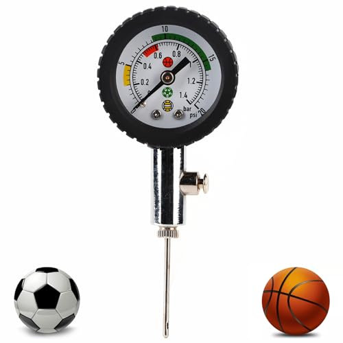 Misuratore di pressione per pallone, misuratore di pressione per barometro, tavolo di misurazione della pressione interna per pallacanestro da pallavolo