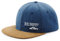 Huuraa Snapback Cap Berliner mit Herz Geschenk Denim Berliner Präsent