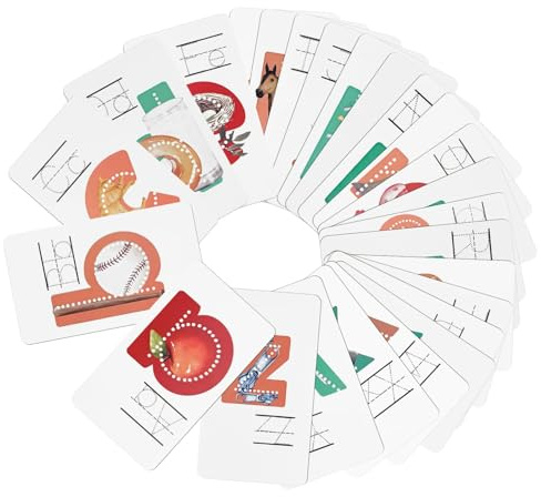 Buchstaben Lernen Lernspiele,Buchstaben Karten für Kinder,26 Englisch Alphabet Lernkarten Lernspielzeug Spaßiges Alphabet-Spiel,Kinder Buchstaben Spiel für die ganze Familie, Vorschule & Grundschule