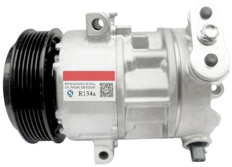 NFEHJEN Compressore CA 5SL12C, Compatibile for Opel, Agila B Combo C Corsa D Meriva A 55702161 55703917 5D337510 5E527540