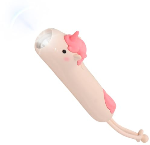 LUPATDY Linterna Niños Recargable de Silicona, Linterna Infantil Linternas LED (Torch Unicorn)