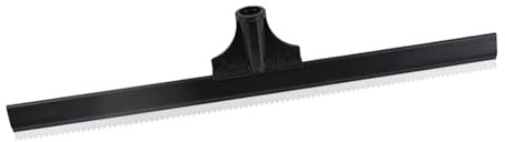XLWLLNJ Epoxid Bodenwischer mit Gummi Und Stabilem Pp Griff Gezahnter Bodenrakel Auftragsrakel Werkzeug für Zement Und Epoxidböden für Renovierung Montagearb, 4.8 Mm Zähne