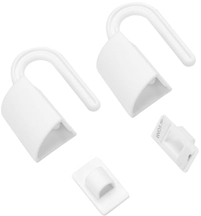 CHICIRIS Protection contre le Pincement des Doigts pour bébé et Enfant, 4 Pièces, Butée de sécurité pour Charnière de Porte Domestique, évite les Blessures aux Mains, Convient aux Portes avec
