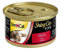 GimCat ShinyCat in Jelly Hühnchen - Nassfutter mit Fleisch und Taurin für Katzen - 48 Dosen (48 x 70 g)