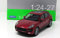 Unbekannt Porsche Macan Turbo, metallic-rot, Modellauto, Fertigmodell, Welly 1:24