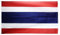 Flaggenfritze Fahne/Flagge Thailand - 150 x 250 cm + gratis Sticker, XXL-Fahne
