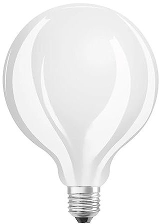 Osram LED Star Classic Globe, Sockel: E27, Nicht Dimmbar, Warmweiß, Ersetzt eine herkömmliche 60 Watt Lampe, Matt
