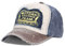 Alsino Trucker Cap Basecap Käppi Cap Used Wash Look Verstellbar - Farbe: Blau braun - 100% Baumwolle