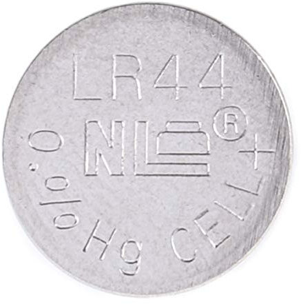 RS PRO LR44, Alkali Knopfzelle Ø 11.6mm 1,5V / 158mAh, Packung a 5 Stück