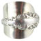 Ring 800 Silber Besteckschmuck Ring, ca. 58 (18,7) Ring aus Silberbesteck