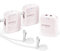 SYNCO Lavalier - Micrófono inalámbrico G1(A2), 2,4 GHz, sistema de micrófono inalámbrico, hasta 50 m, monitorización de audio, 2 transmisores, 1 receptor para cámara, smartphone, portátil, videocámara