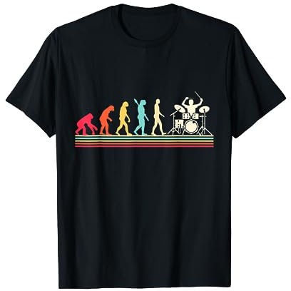 Evolution Schlagzeug Drummer Drums T-Shirt